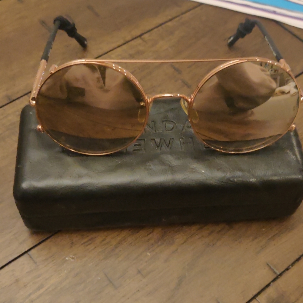 Sunday somewhere rosegold valentine sunglasses